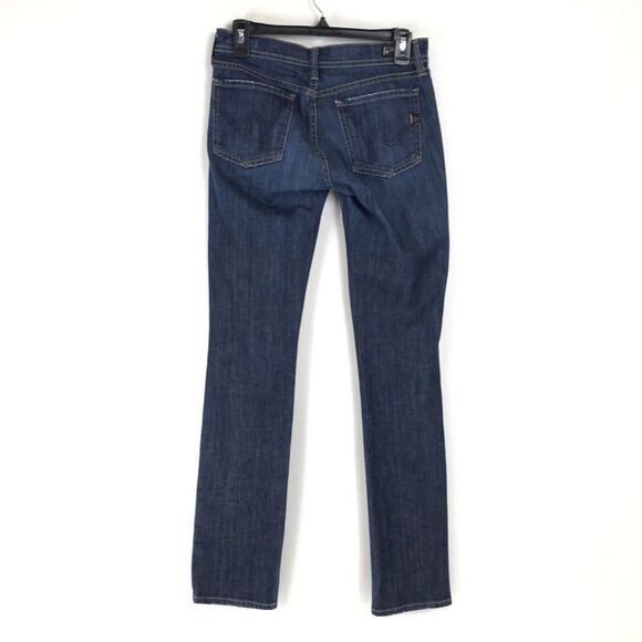 Citizens of Humanity Ava #142 Straight Leg Jeans Size 26 Low Rise Dark Wash - Picture 3 of 16